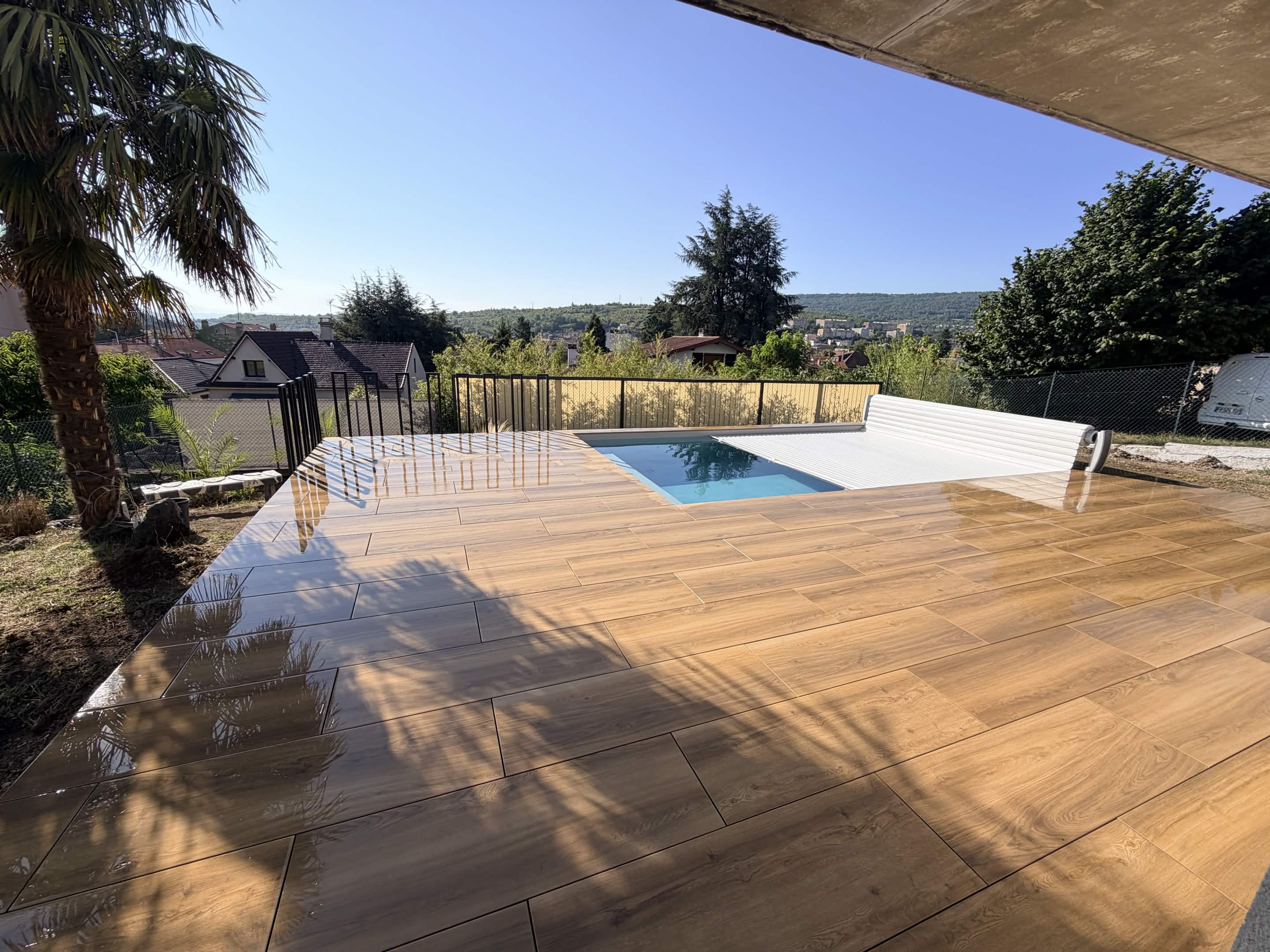 Réalisation terminée – Piscine en béton 6 × 3,5 m à Aubière (63) — photo 1
